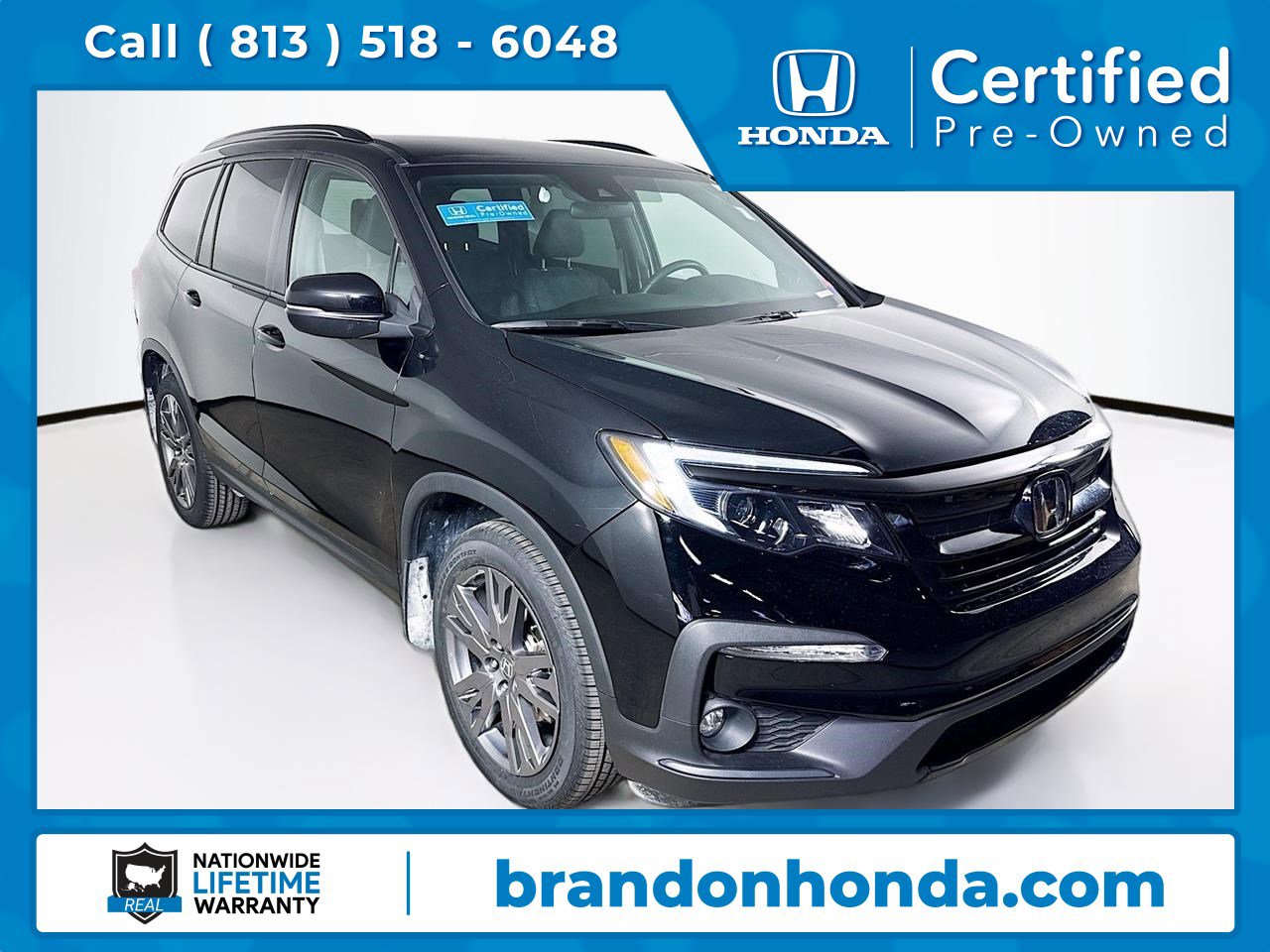 Certified 2022 Honda Pilot Sport image 1