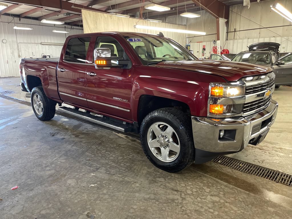 Used 2015 Chevrolet Silverado 2500 LTZ w/ Duramax Plus Package AWD/4WD image 7