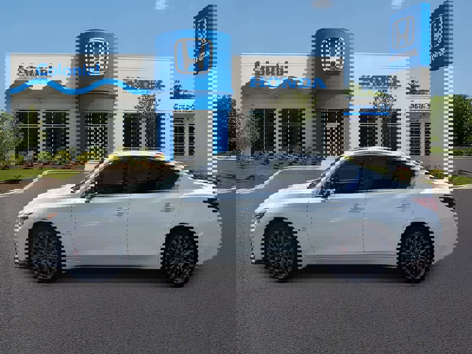 Used 2020 INFINITI Q50 Red Sport 400 image 3