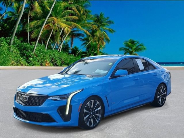 Certified 2023 Cadillac CT4 V Blackwing w/ Driver Assist Package RWD image 30