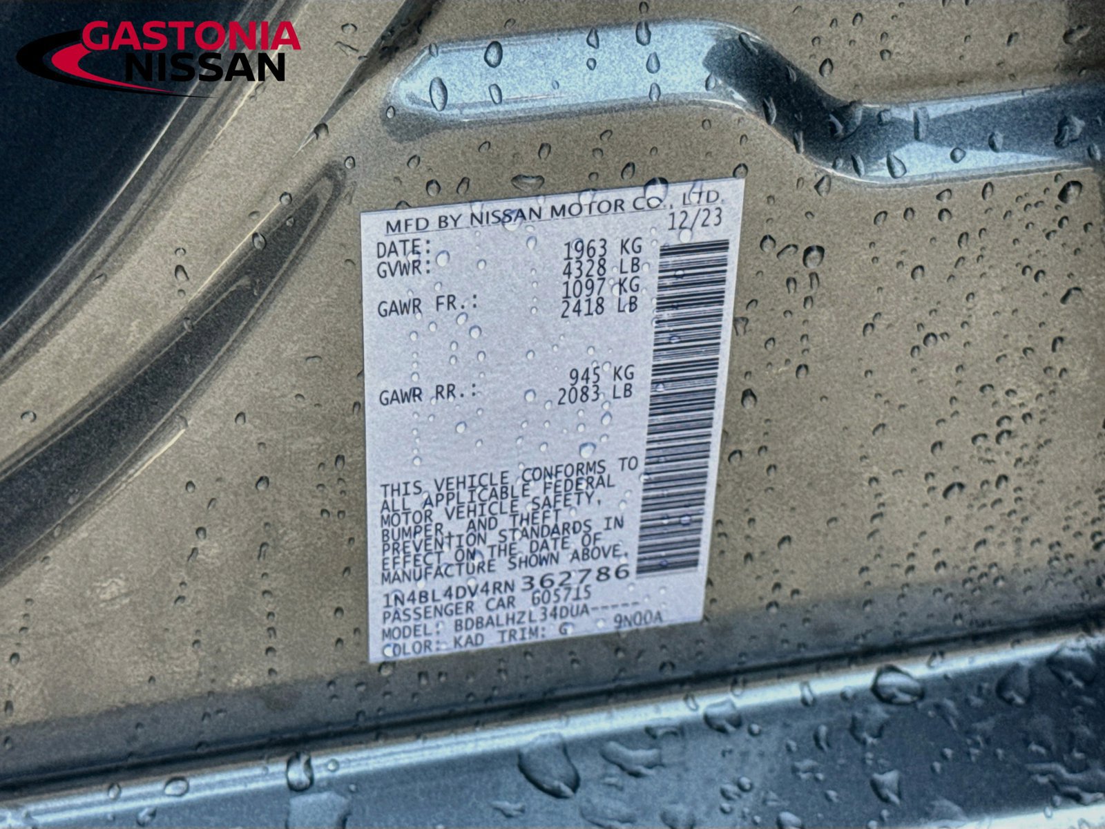 Used 2024 Nissan Altima 2.5 SV FWD image 39