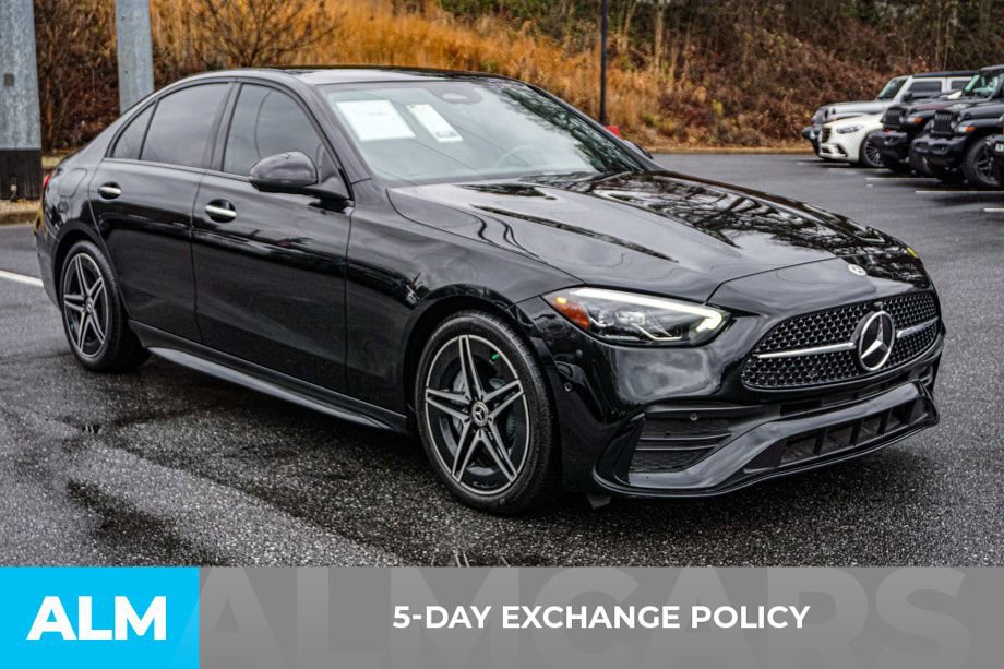 Used 2024 Mercedes-Benz C 300 4MATIC Sedan w/ AMG Line w/ Night Package image 4