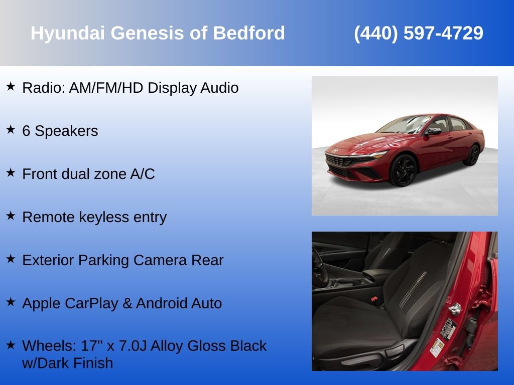 Certified 2026 Hyundai Elantra Sport FWD image 7