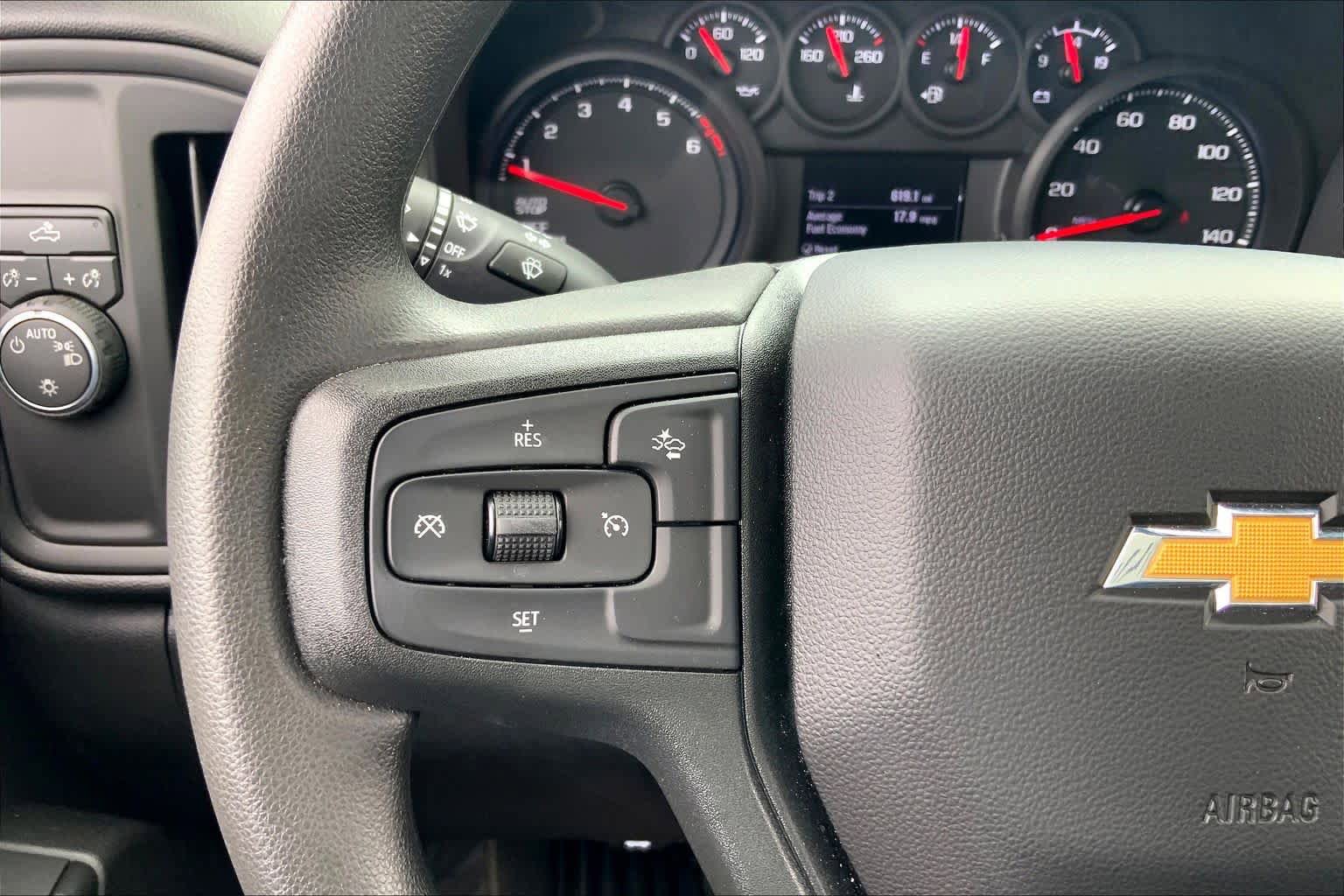 Used 2026 Chevrolet Silverado 1500 Custom w/ Turbomax Blackout Package RWD image 24