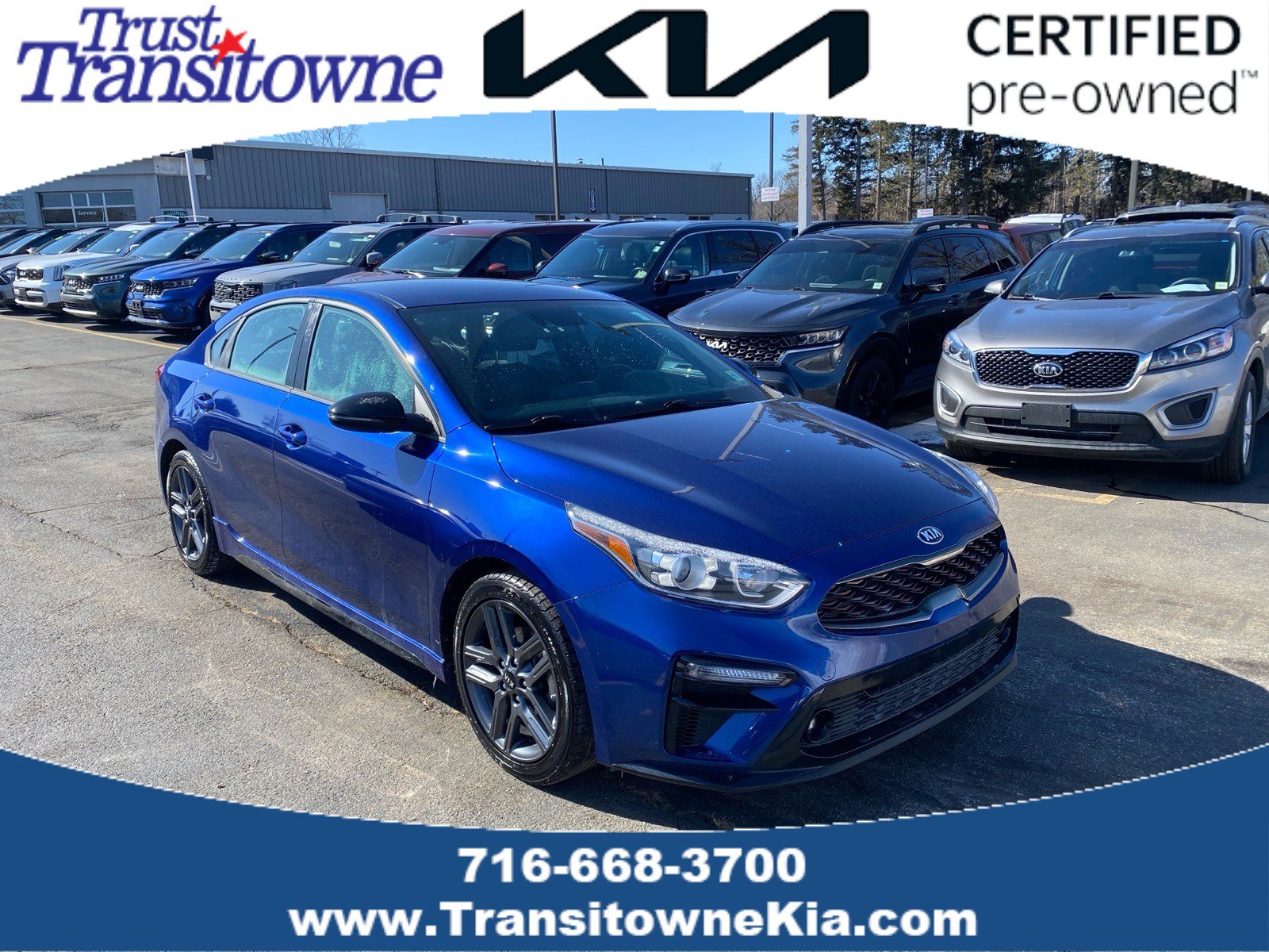 Certified 2021 Kia Forte GT-Line