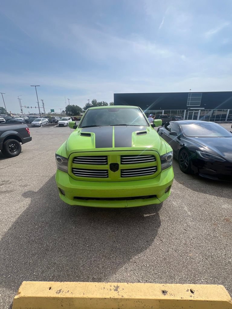 Used 2017 RAM 1500 Sport w/ Sublime Green Sport Package AWD/4WD image 1