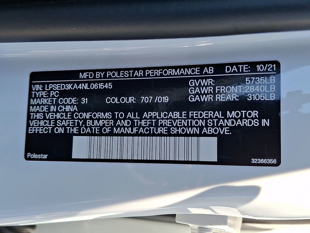 Used 2022 Polestar Polestar 2 AWD/4WD image 27