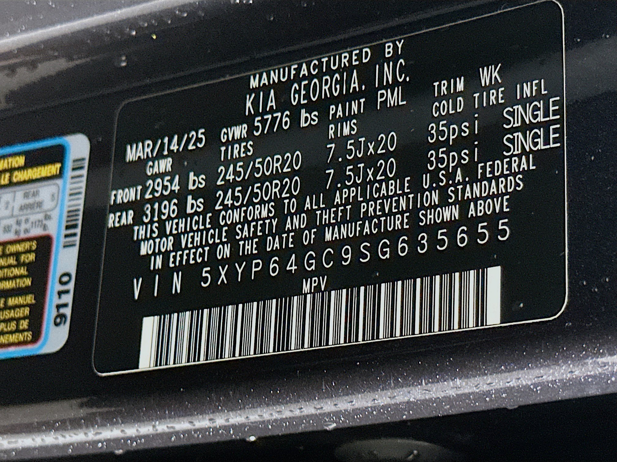 Used 2025 Kia Telluride S FWD image 12