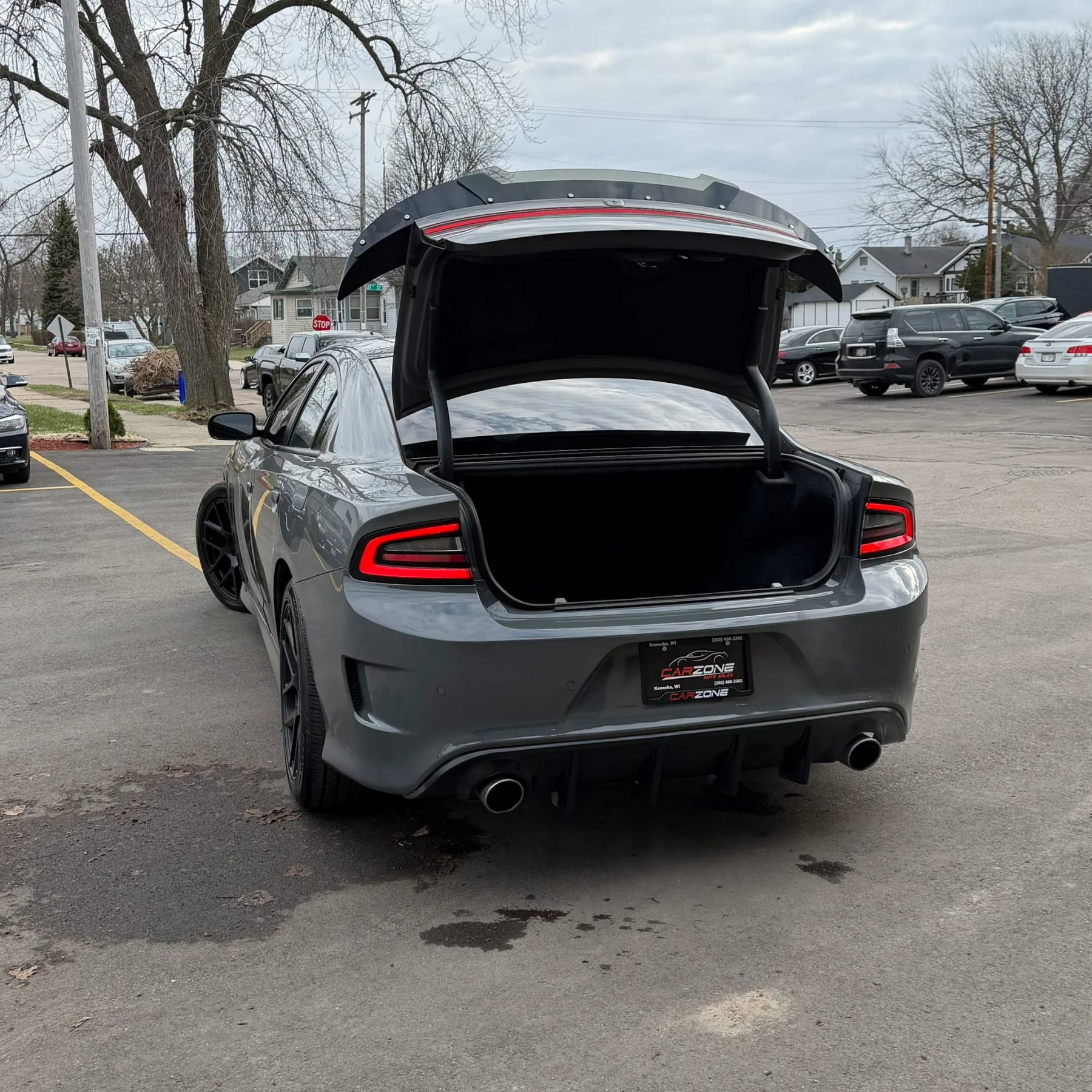 Used 2019 Dodge Charger Scat Pack w/ Navigation & Travel Group RWD image 22