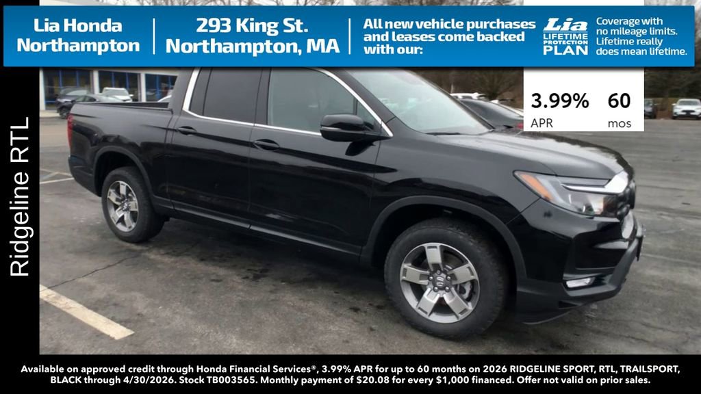 New 2026 Honda Ridgeline RTL video 2