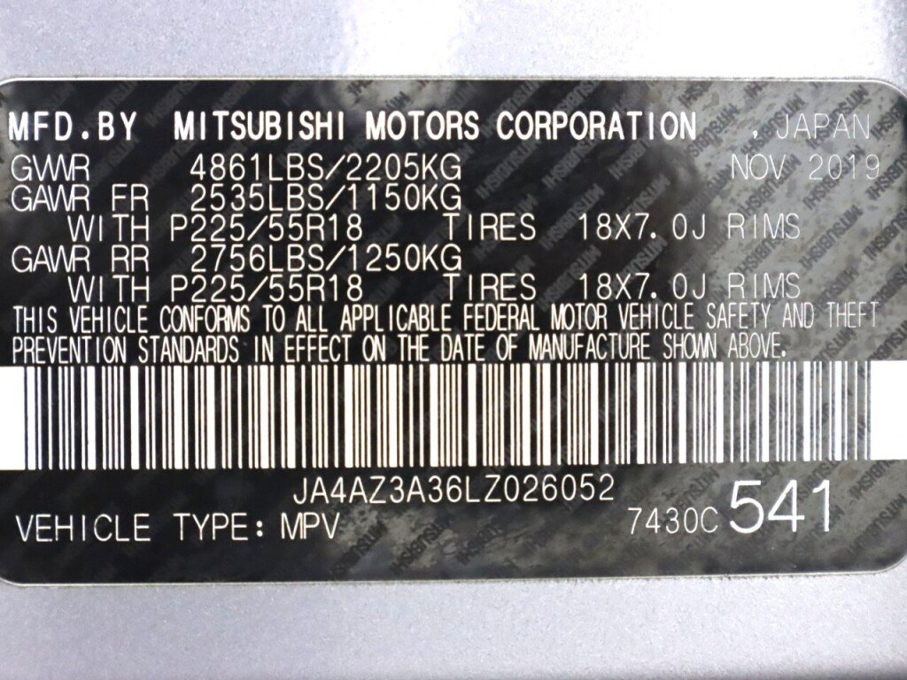 Used 2020 Mitsubishi Outlander ES AWD/4WD image 42