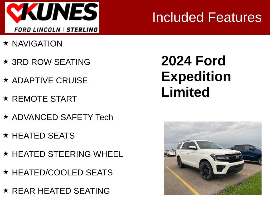 Used 2024 Ford Expedition Limited AWD/4WD image 2