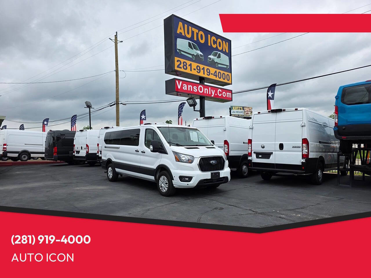 Used 2024 Ford Transit 350 XLT RWD image 1