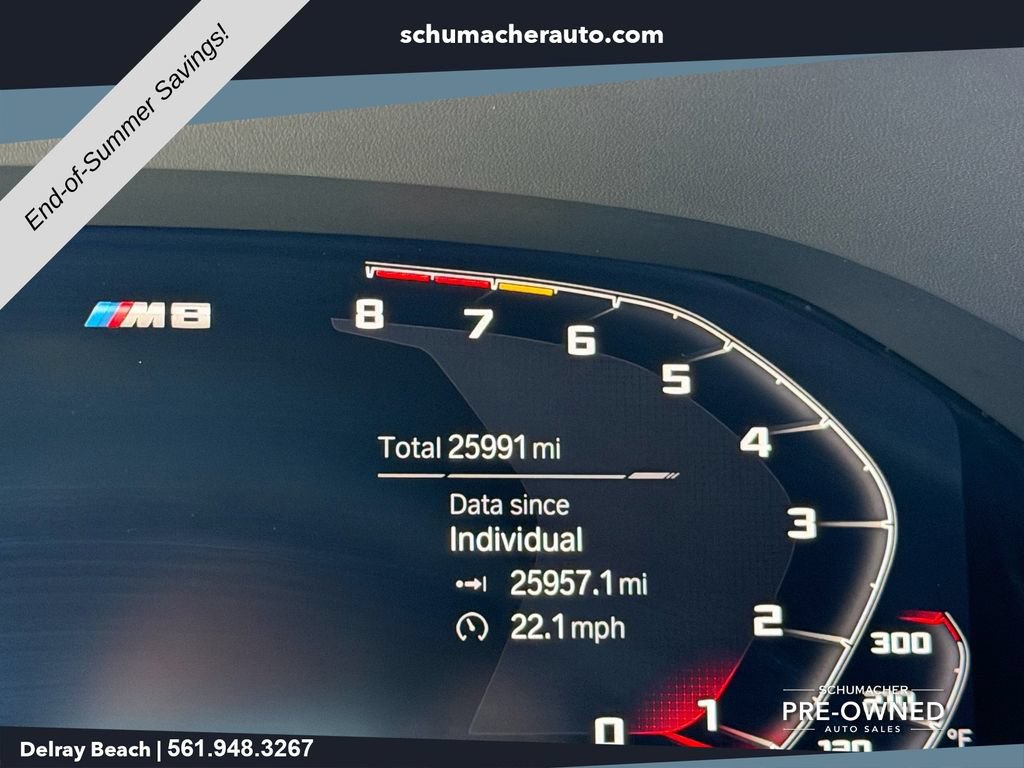 Used 2025 BMW M8 Competition w/ Driving Assistance Package AWD/4WD image 25