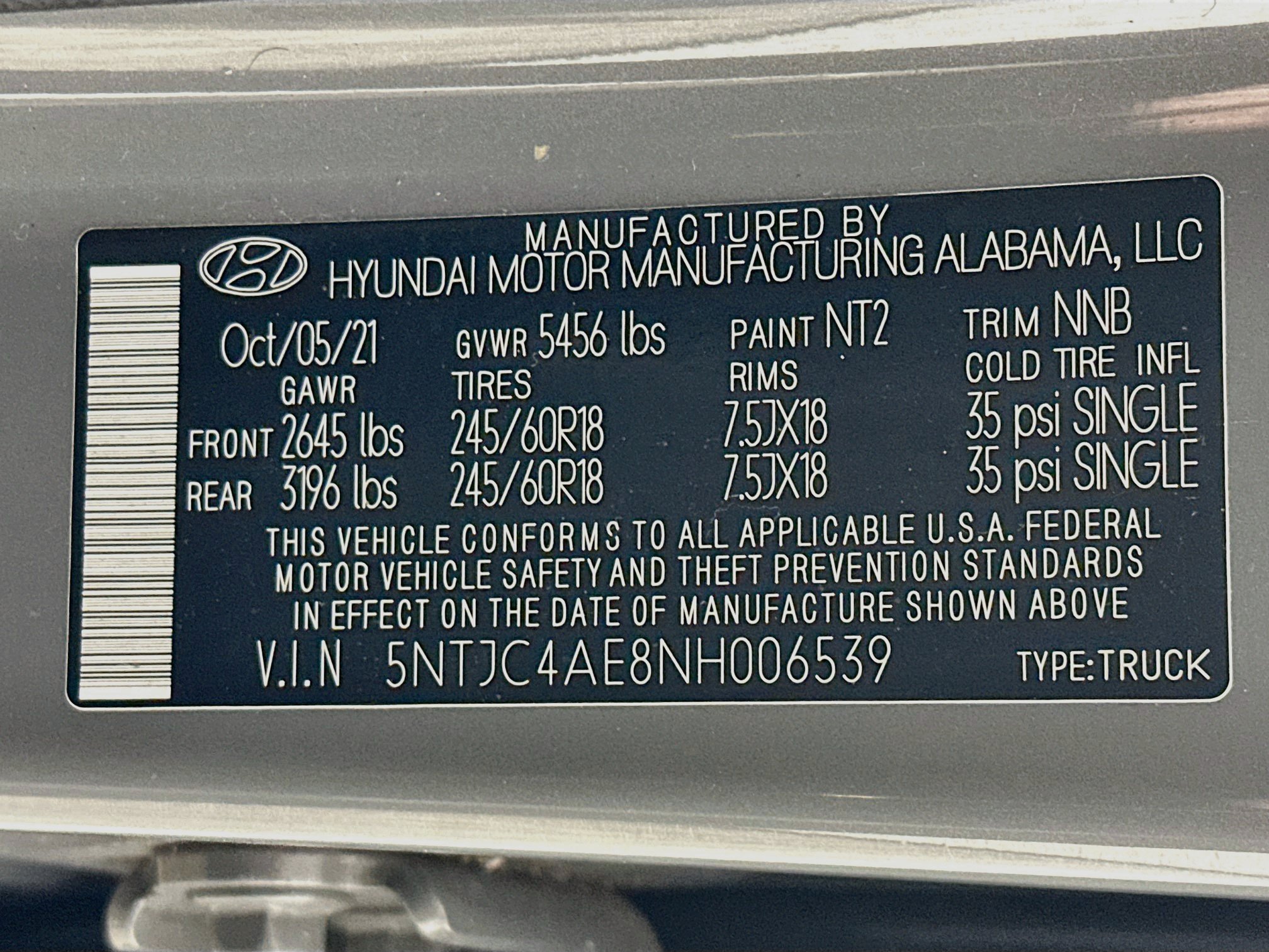Used 2022 Hyundai Santa Cruz SEL w/ Activity Package FWD image 12