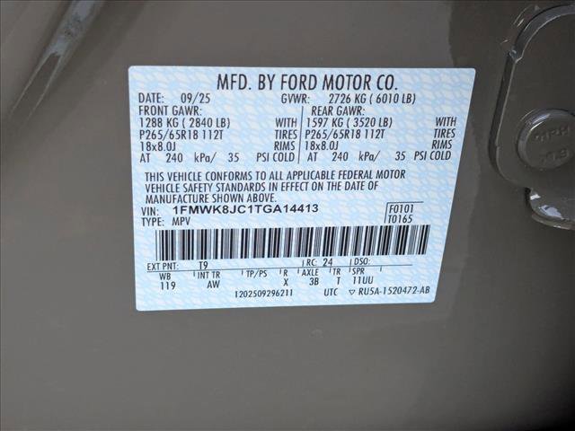 New 2026 Ford Explorer Tremor w/ Tremor Ultimate Package image 16