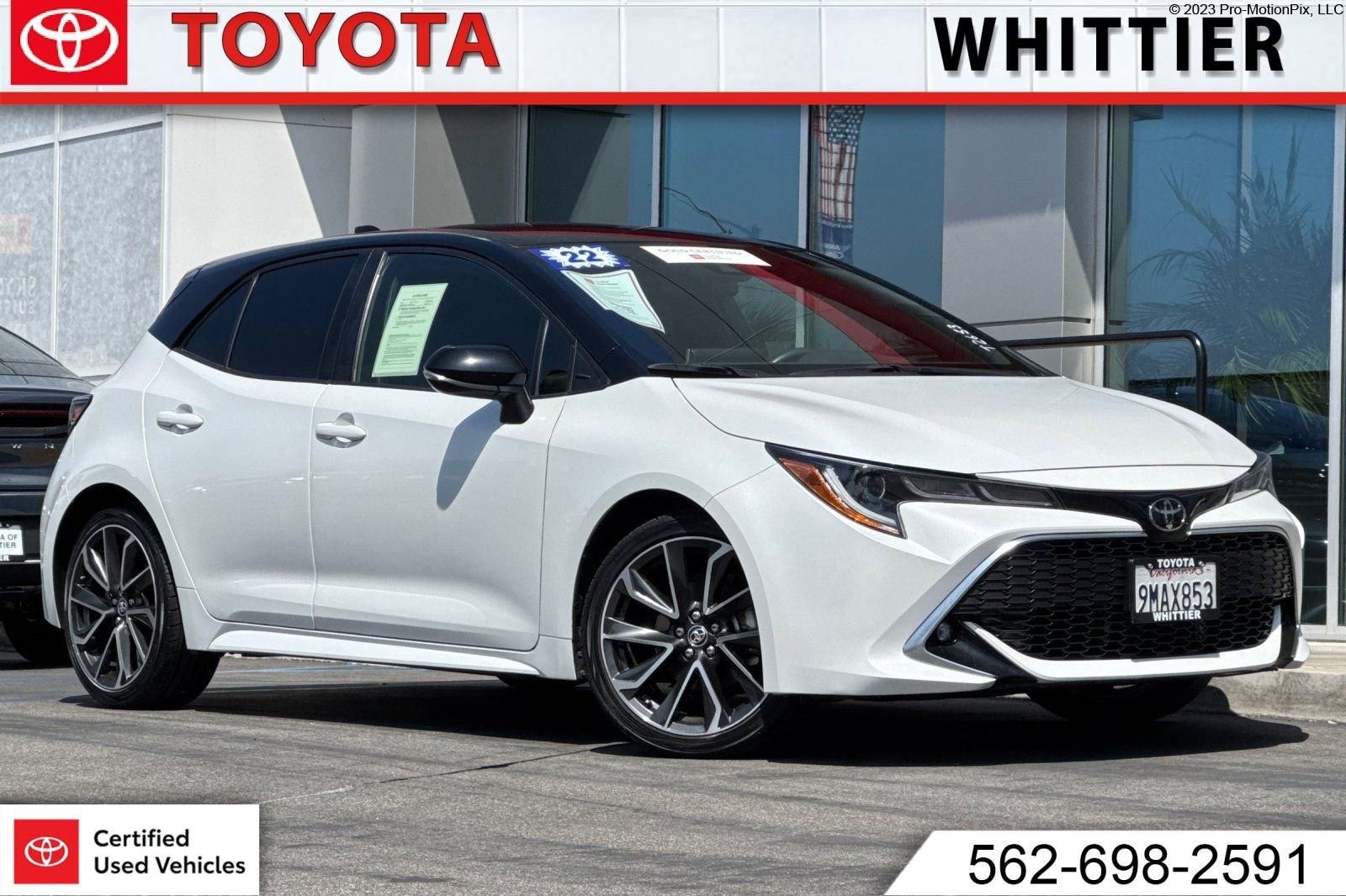 Certified 2022 Toyota Corolla XSE