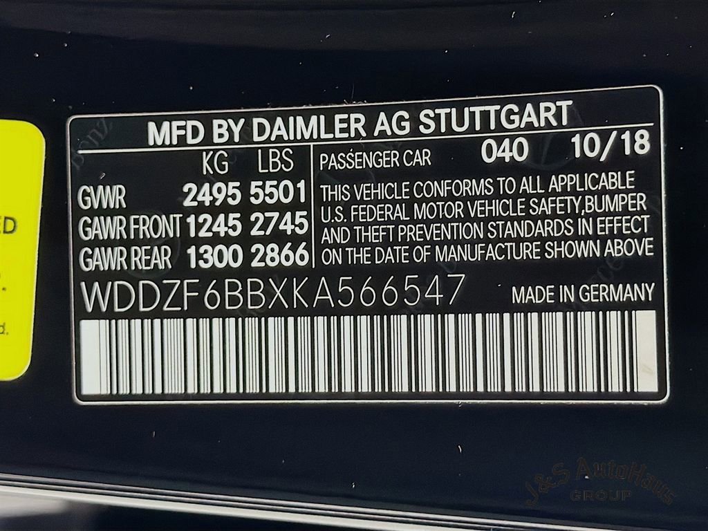 Used 2019 Mercedes-Benz E 53 AMG 4MATIC Sedan image 39