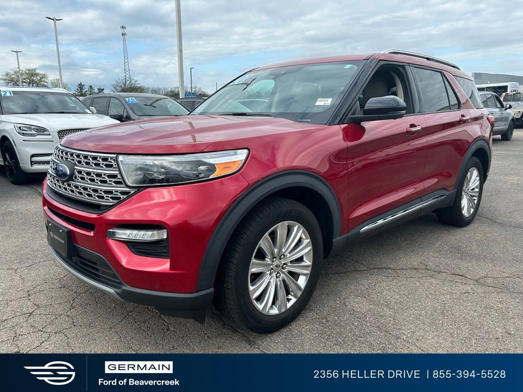 Used 2020 Ford Explorer Limited w/ Class III Trailer Tow Package image 3