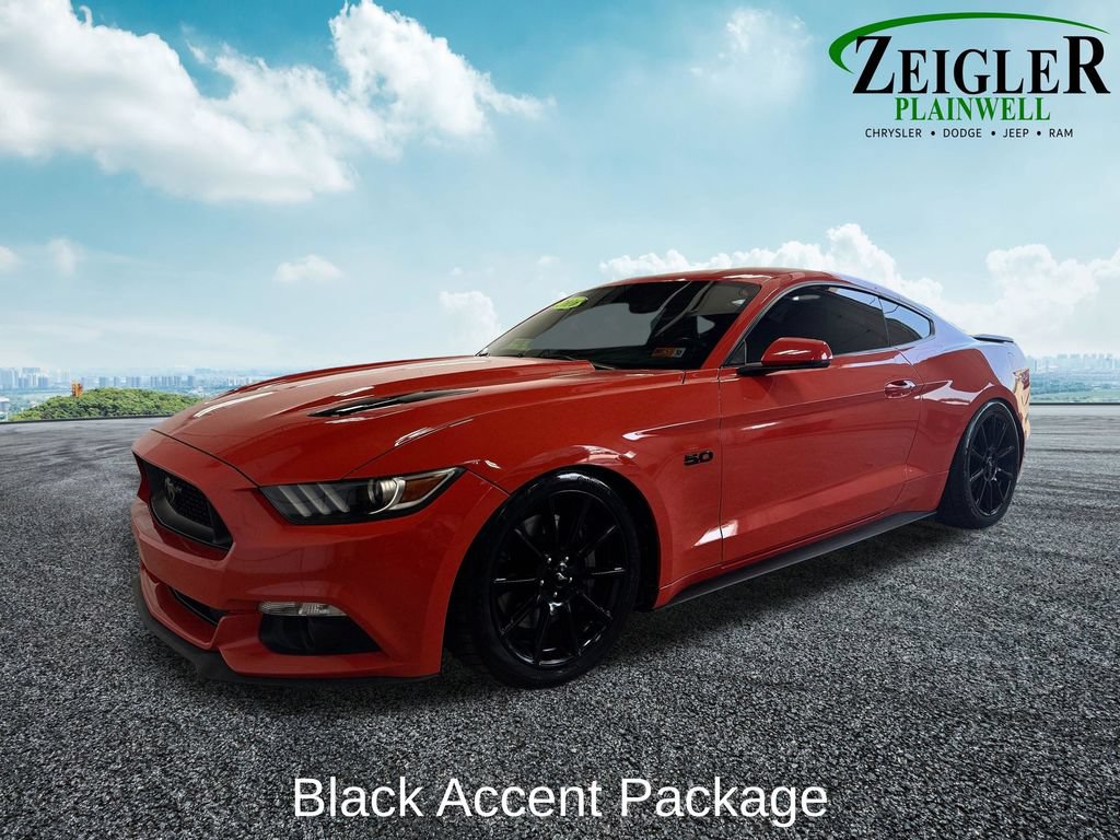 Used 2016 Ford Mustang GT Premium w/ Black Accent Package RWD image 2