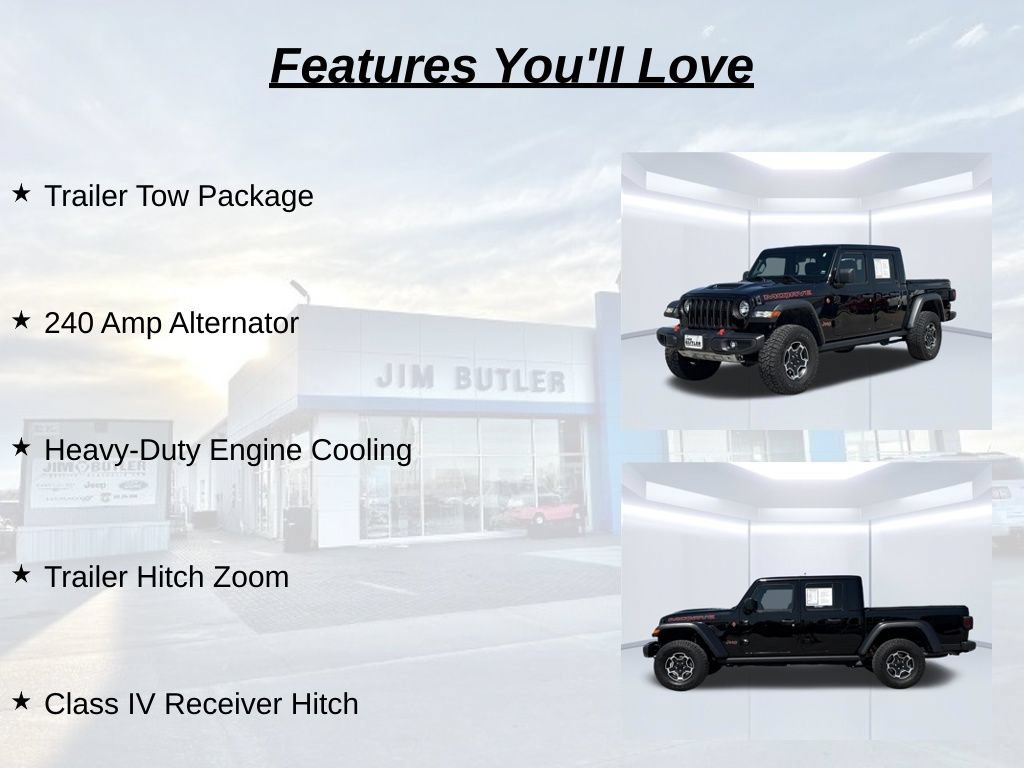 Used 2022 Jeep Gladiator Mojave w/ Trailer Tow Package AWD/4WD image 27