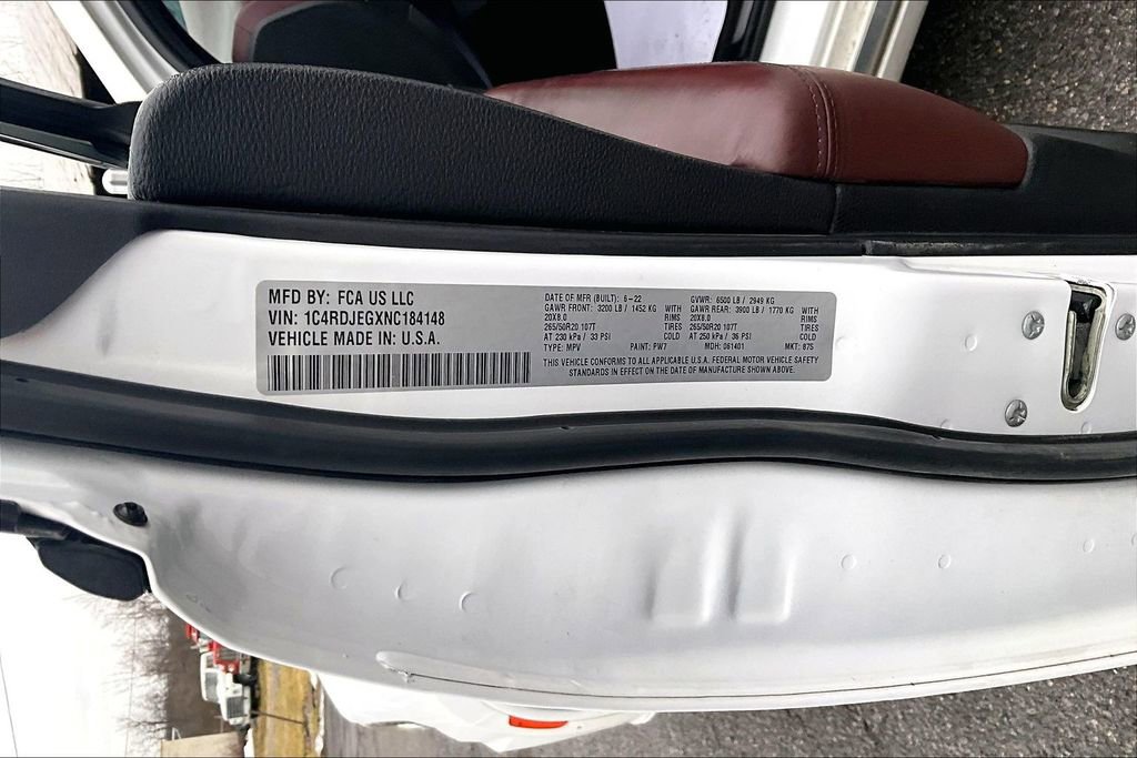 Used 2022 Dodge Durango Citadel image 32