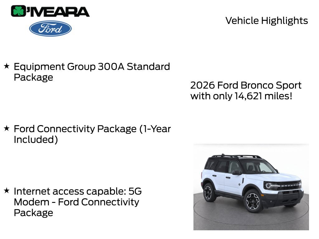 Used 2026 Ford Bronco Sport Outer Banks AWD/4WD image 7