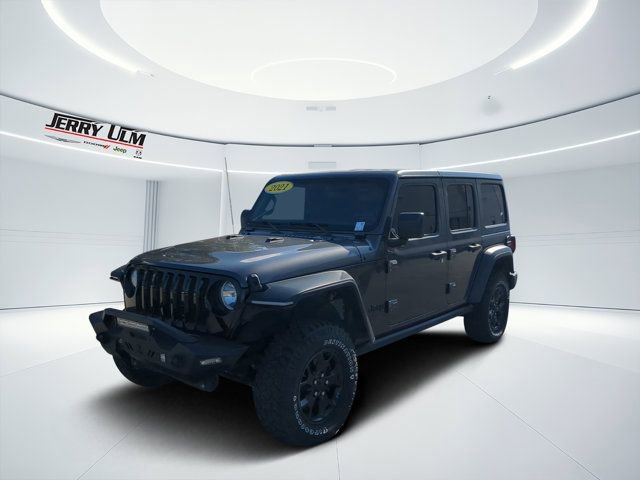 Used 2021 Jeep Wrangler Unlimited Willys image 8