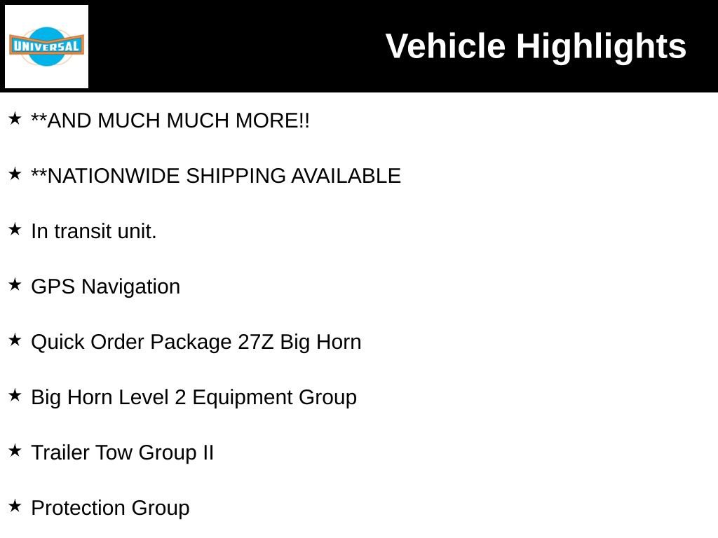 New 2026 RAM 1500 Big Horn AWD/4WD image 9