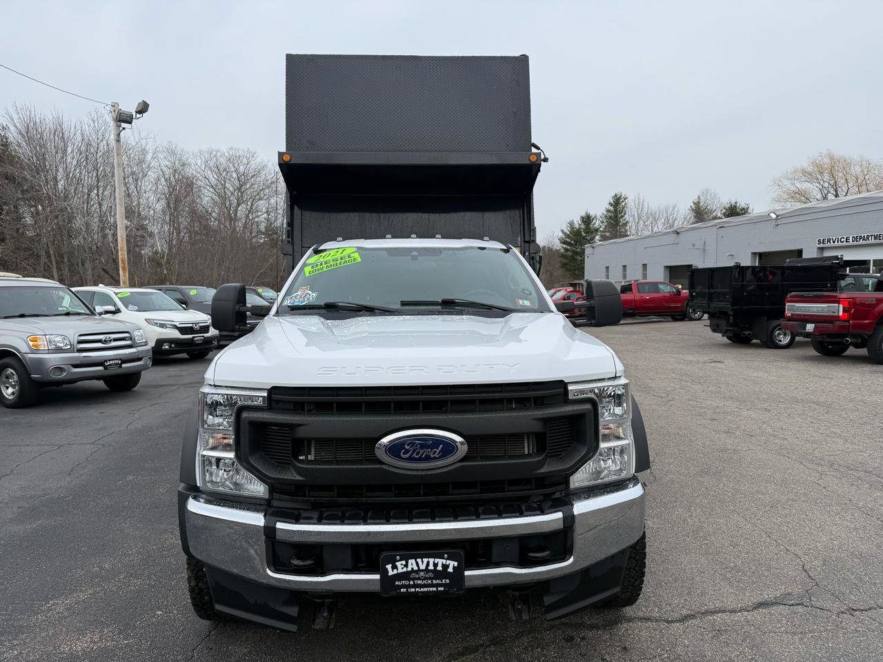 Used 2021 Ford F550 4x4 Regular Cab Super Duty w/ Power Equipment Group image 3