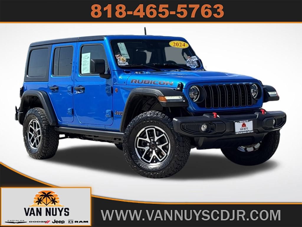 Used 2024 Jeep Wrangler Unlimited Rubicon image 1