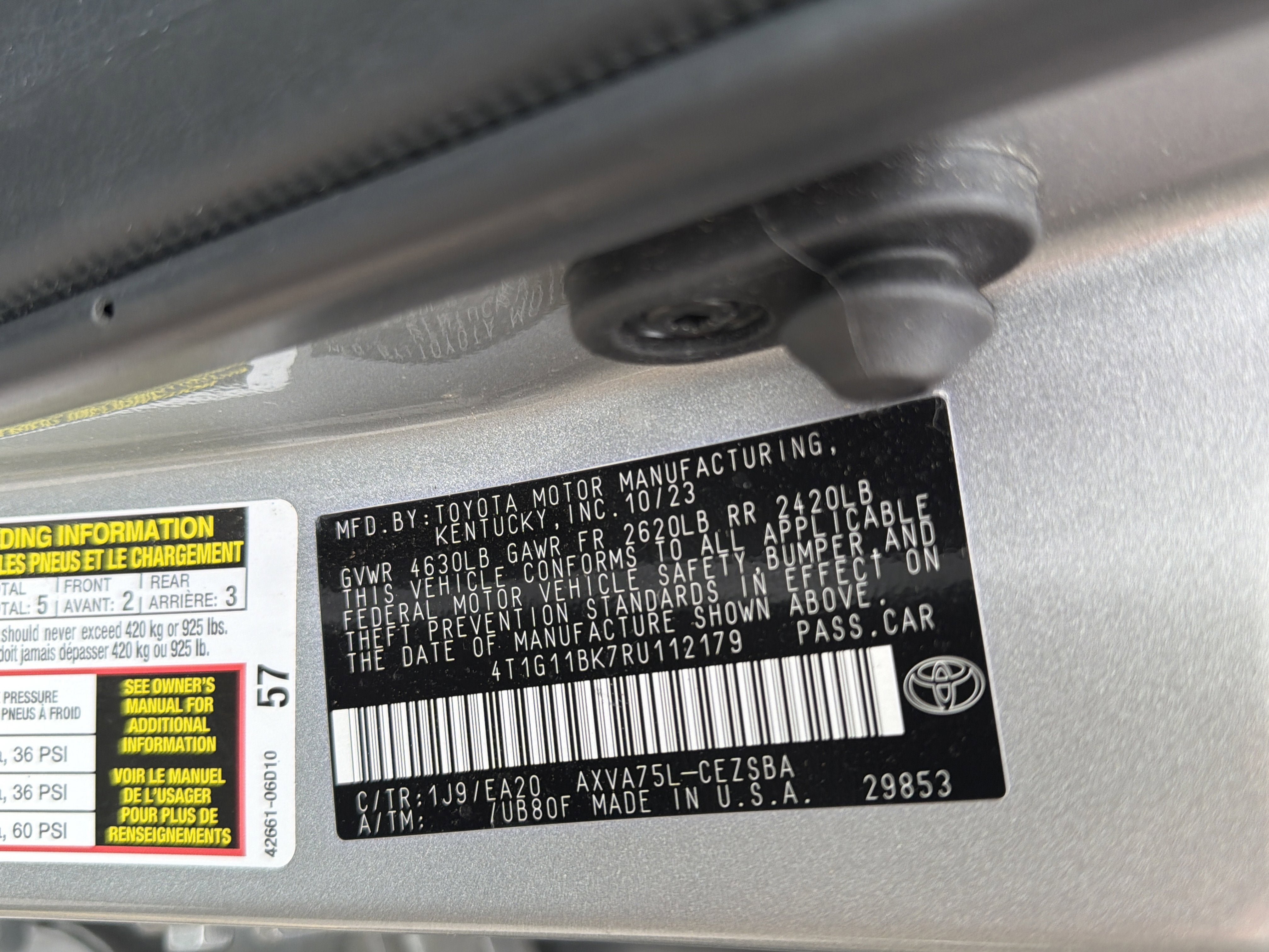 Used 2024 Toyota Camry SE AWD/4WD image 22