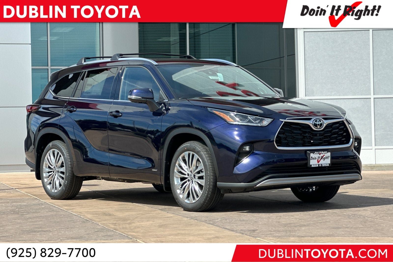 New 2026 Toyota Highlander Platinum