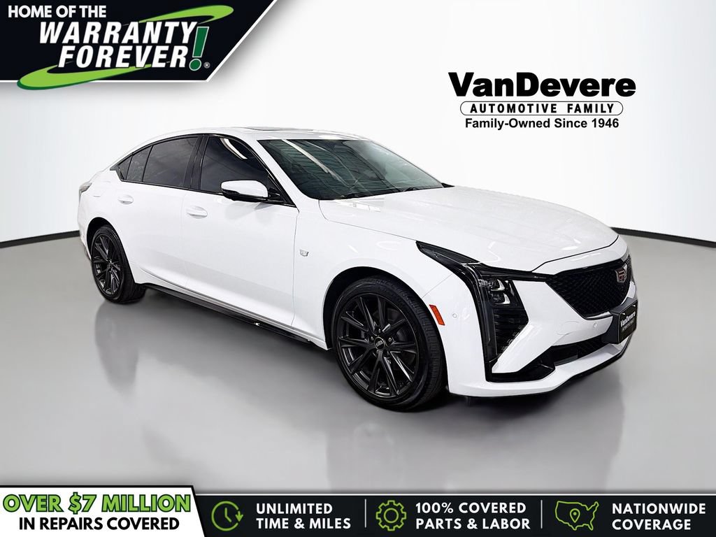 Used 2025 Cadillac CT5 Sport w/ Sun And Sound Package AWD/4WD image 1