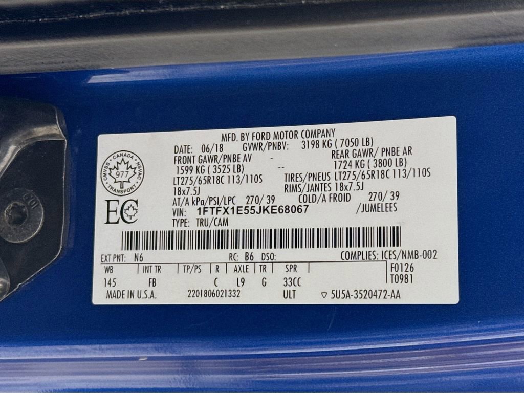 Used 2018 Ford F150 XLT w/ Equipment Group 301A Mid AWD/4WD image 34