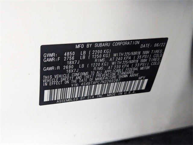 Used 2022 Subaru Outback Touring image 20