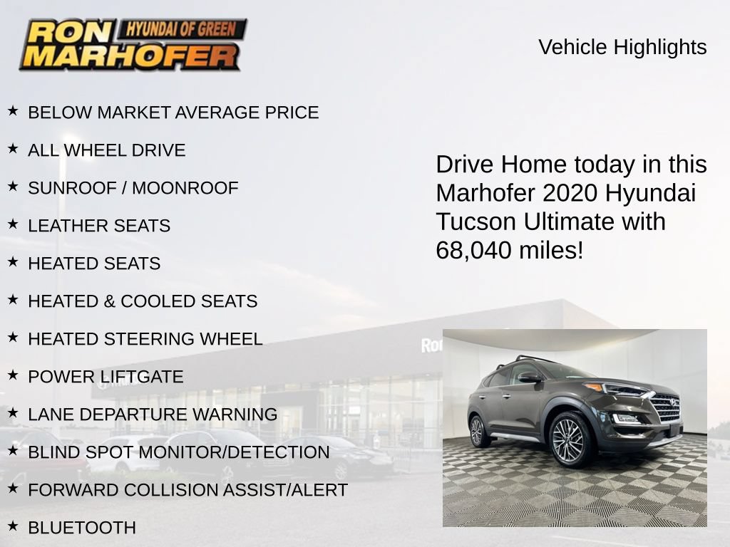 Used 2020 Hyundai Tucson Ultimate w/ Cargo Package AWD/4WD image 15