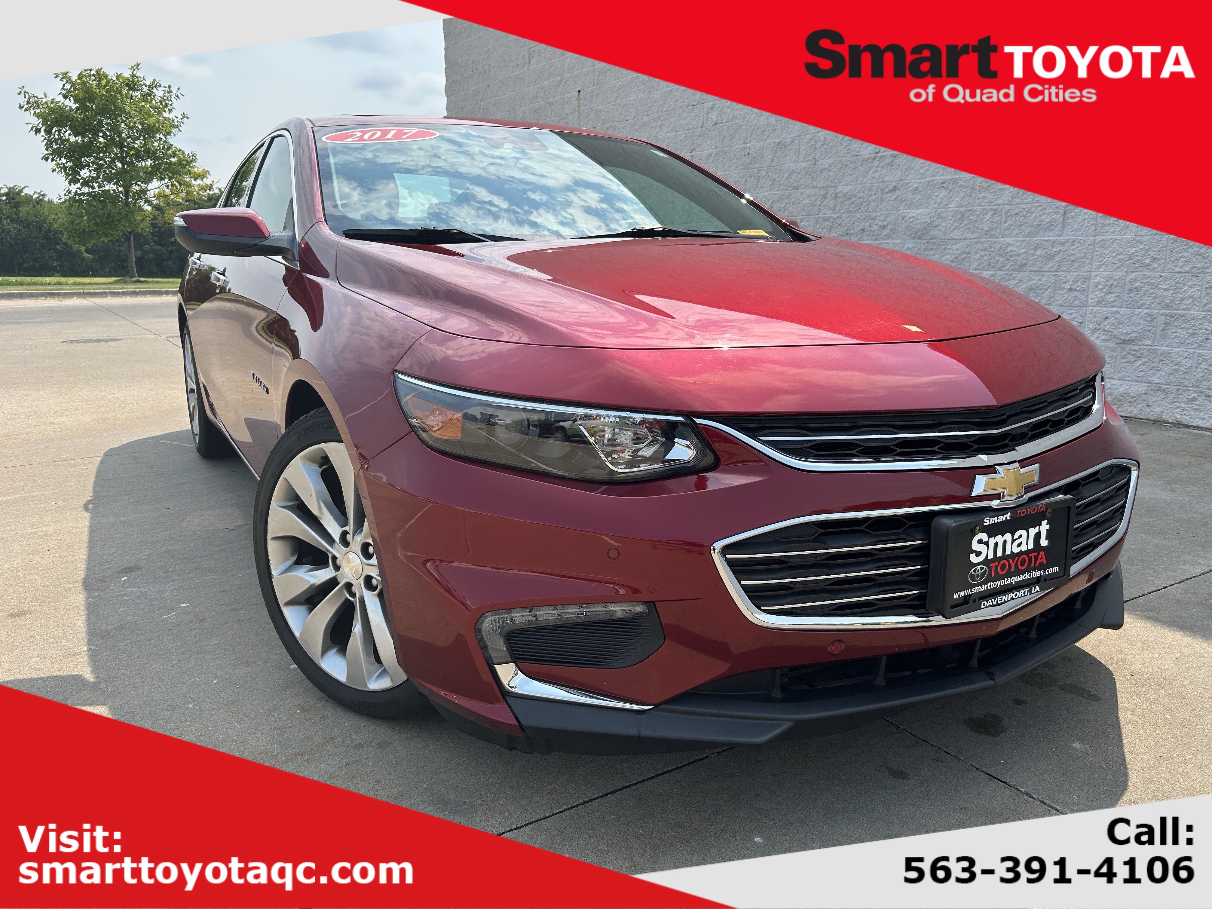 Used 2017 Chevrolet Malibu Premier w/ Premier Sun and Wheel Package