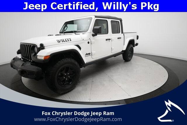 Certified 2021 Jeep Gladiator Willys