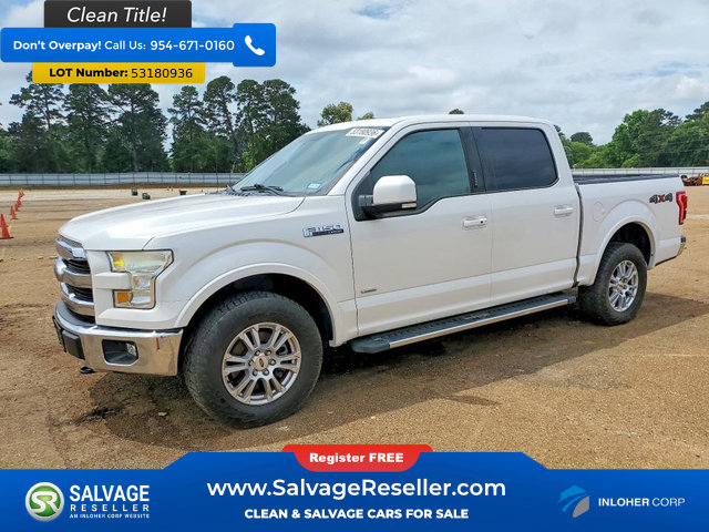 Used 2015 Ford F150 Lariat w/ Equipment Group 501A Mid AWD/4WD image 1
