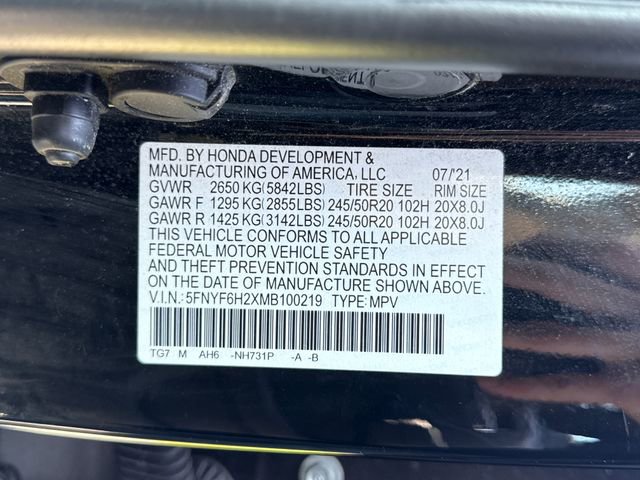 Used 2021 Honda Pilot Special Edition image 24