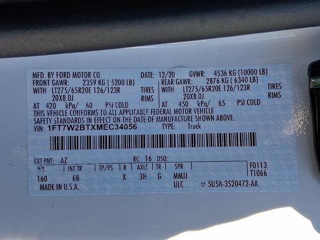 Used 2021 Ford F250 Platinum w/ FX4 Off-Road Package AWD/4WD image 28