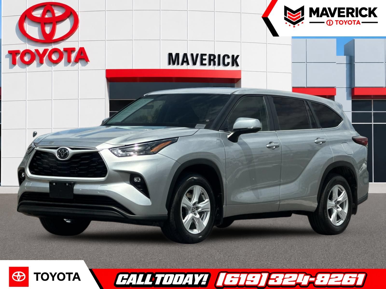 Used 2025 Toyota Highlander LE AWD/4WD image 1
