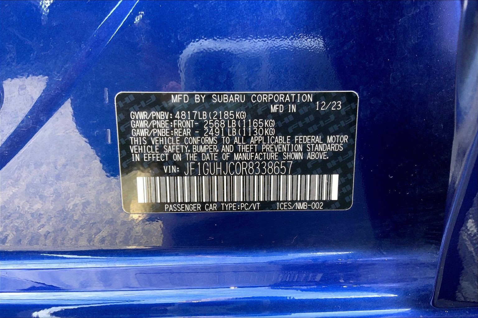 Certified 2024 Subaru Impreza RS image 30