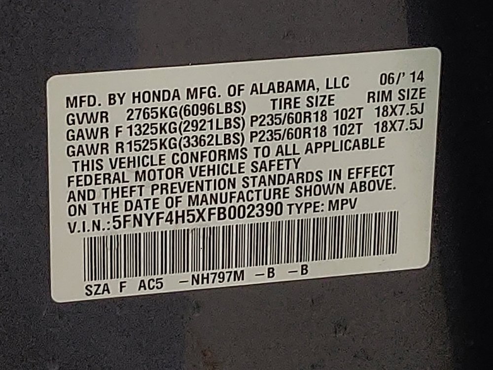 Used 2015 Honda Pilot EX-L image 33