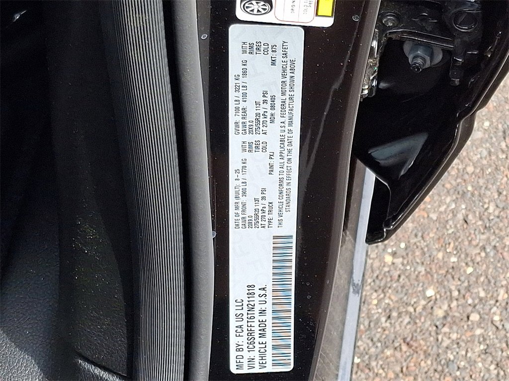 New 2026 RAM 1500 4x4 Crew Cab image 16