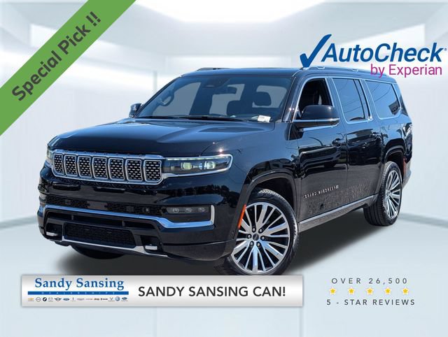 Certified 2024 Jeep Grand Wagoneer L Series III w/ Rear Seat Video Group 1 AWD/4WD image 1