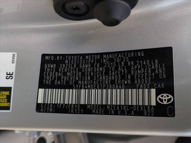 Certified 2026 Toyota Corolla LE FWD image 15