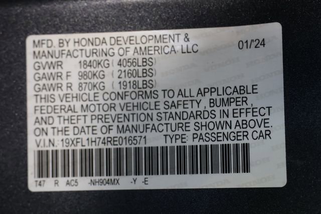 Used 2024 Honda Civic EX-L image 29