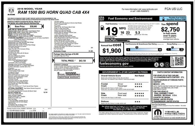 Used 2018 RAM 1500 Big Horn image 23